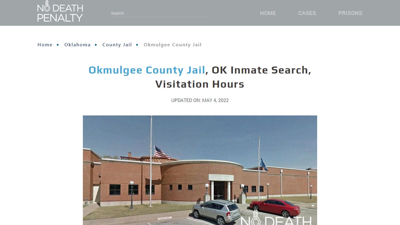 Okmulgee County Jail, OK Inmate Search, Visitation Hours